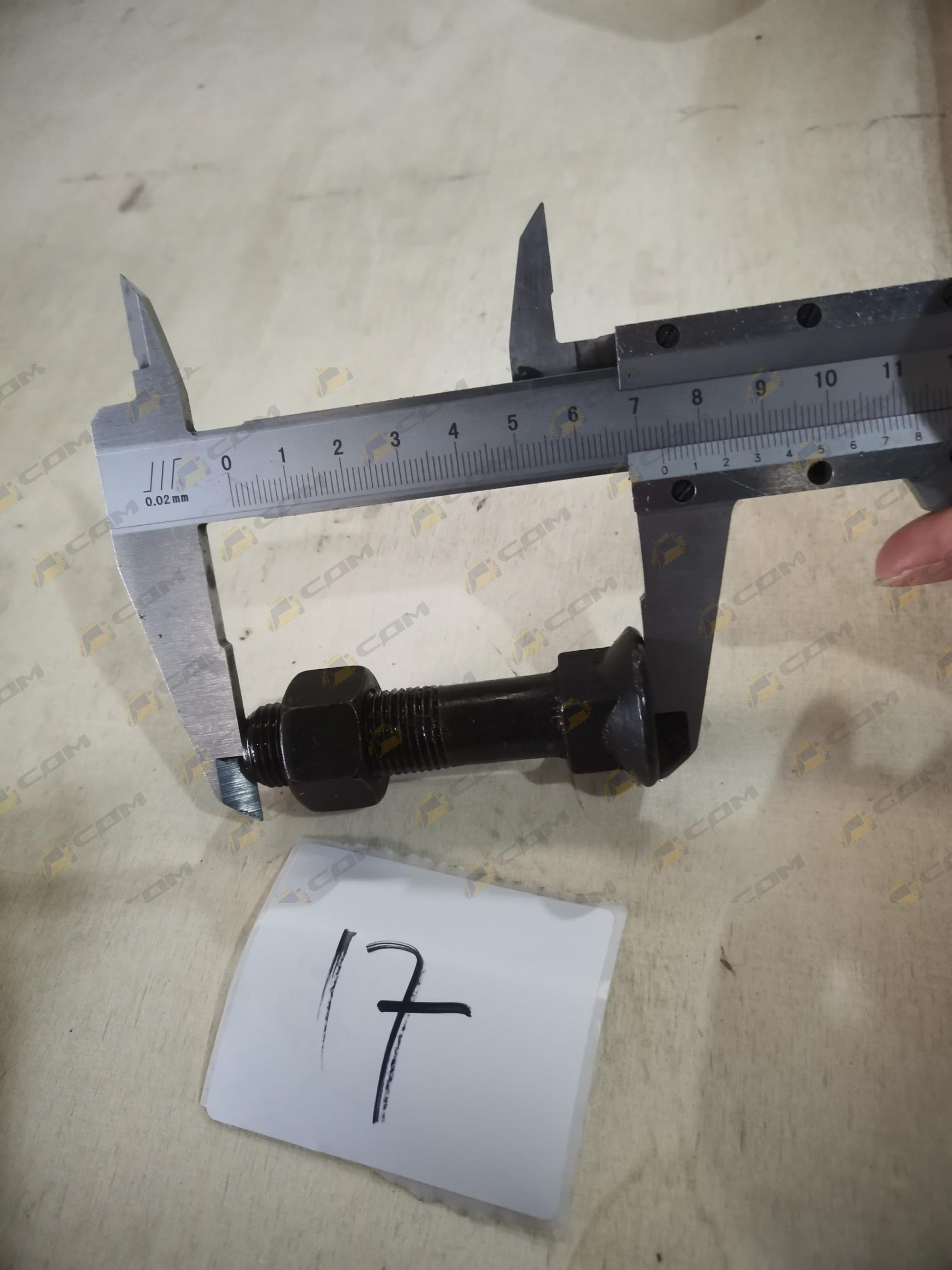 Болт+ гайка крепления ножа М16х70 1739910081